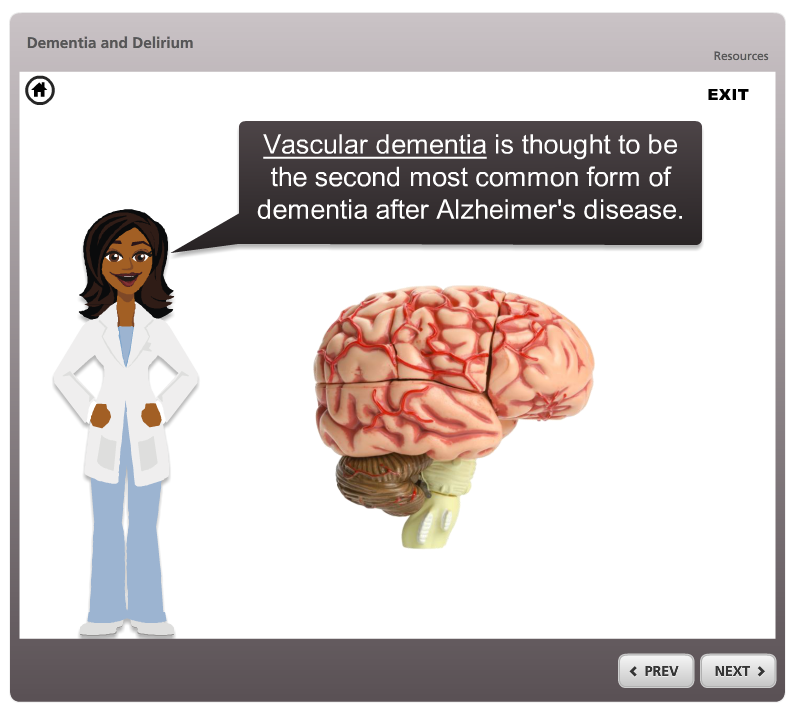 PACERS dementia and delirium course