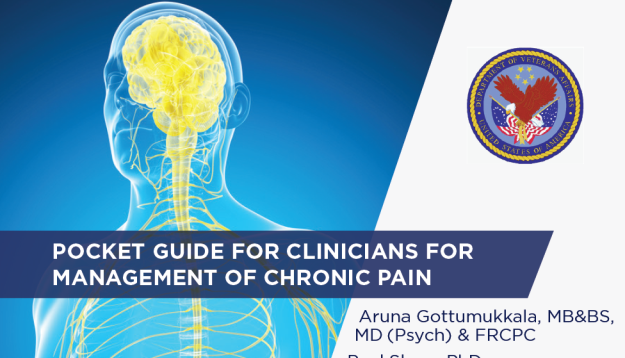 Pocket Guide for Clinicians for Management of Chronic Pain Screenshot from the Pocket Guide
for Clinicians of Chronic Pain