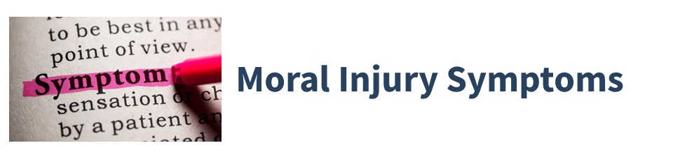 Moral Injury Symptoms