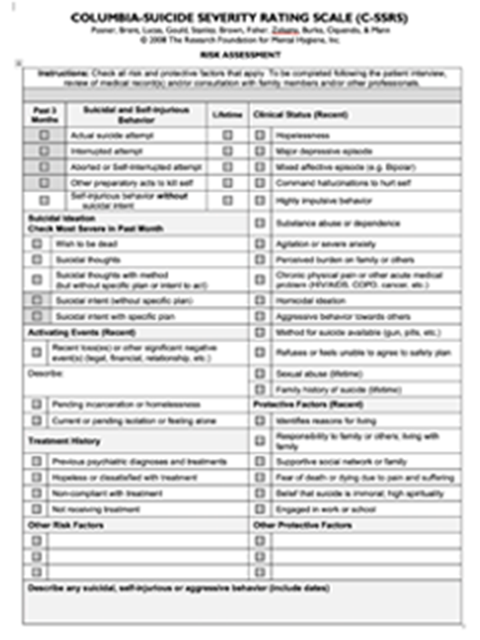 Thumbnail image of The Columbia Risk and Protective Factors Page