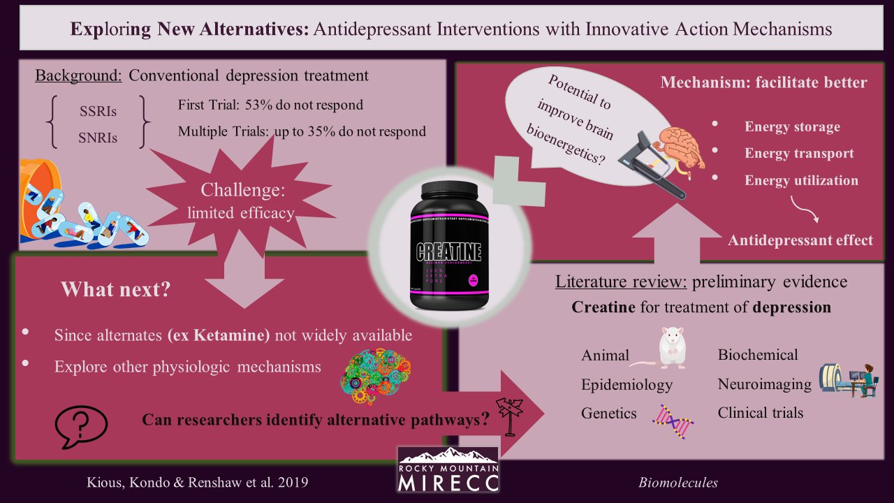 Creatine for the Treatment of Depression Visual Abstract