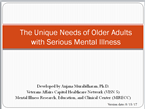 serious mental illness (SMI) who receive services in VA Community Living Centers