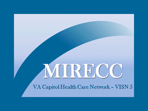 VISN 5 MIRECC logo; Baltimore VA Medical Center; Martinsburg VA Medical Center; Perry Point VA Medical Center; Washington DC VA Medical Center